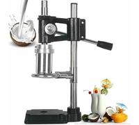 Macchina for l'apertura verticale delle noci di cocco, strumento for, for la perforazione dei fori, manuale for negozi frutta, macchina for for(Black)