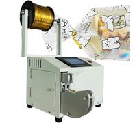 Macchina For Legatura A Torsione Semiautomatica, Chiusura Elettrica For Sacchetti Con Diametro Di Avvolgimento Da 0,12 A 1,26 Pollici,macchina For Legatura A Torsione