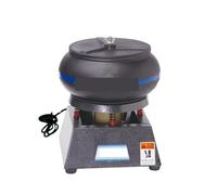 Macchina for lucidatura e levigatura a vibrazione, macchina for di barattoli giada in metallo da 12 pollici, lucidatrice for gioielli, for ,Regolazione flessibile