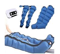 Macchina for Massaggiatore Elettrico a Compressione D'aria a 6 Cavità con Spegnimento Automatico, Massaggiatore for Piedi con Drenaggio Linfatico, for Gonfiore Della Circolazione