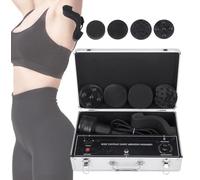 Macchina for massaggio vibrante G5, macchina elettrica for grasso ad alta frequenza, con 5 testine massaggianti, massaggiatore muscolare for tessuti profondi, for perdita di peso