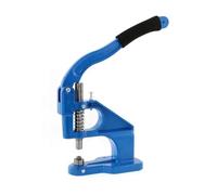 Macchina for occhielli a pressione manuale, for lavori artistici e artigianali, con 3 fustelle + 1500 occhielli da 6/10/12 mm Applicazioni versatili(Gold Set)