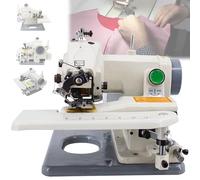 Macchina for orlare punto cieco portatile, orlatrice for punto cieco da tavolo con 10 aghi e accessori, macchina da cucire professionale for modifiche, orli di pantaloni con pedale