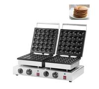 Macchina For Pancake Olandese Mini A Doppia Testa Commerciale, For Grigliare Poffertje, For Fare Muffin, For Cuocere Dorayaki Facile Da Pulire