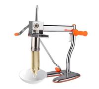 Macchina for pasta manuale con pressa manuale con 7 stampi, testa di taglio staccabile, facile da pulire, base stabile, antiscivolo, for uso domestico e al ristorante