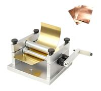 Macchina for piegare i metalli, Arrotolatrice for tubi in lamiera morbida con rulli regolabili, Strumento for la lavorazione binari barche modello in metallo,for strisce metallo plastica di legno