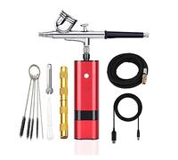Macchina for pistola for trucco portatile con kit aerografo TM80 in mini compressore d'aria for apparecchiature di bellezza multifunzionali Controllo Preciso(C)