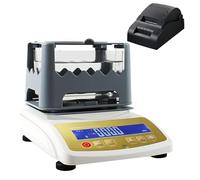 Macchina For Prova Purezza Dell'oro Analizzatore Densità Precisione 0,001g Tester Metalli Preziosi Accurato For Oro Argento Platino In Gioiellerie Banchi Pegni Banche Laboratori Ricerca(1200k+printer)
