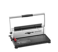 Macchina for rilegatura a spirale a for a a 34 fori for a a 120 fogli con dorsi regolabili,Strumento multifunzione(Electric 46inch)