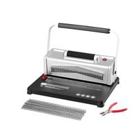 Macchina for rilegatura a spirale manuale, a 34 fori, dorso regolabile Efficiente e facile da usare