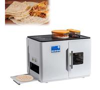 Macchina for Roti completamente automatica, Macchina elettrica for Chapati, Prepara 20 deliziose focacce, tortillas e Pita in una sola volta, Pulsante for Roti indiani perfetti, Corncake