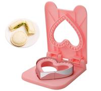 Macchina for Sandwich Incrostabile 3 In 1, Taglierina E Sigillatrice for Sandwich Senza Crosta for Pranzo, Colazione E Contenitori for Il Pranzo, Facile Da Pulire(Heart)