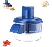 Macchina for sbucciare l'uva, macchina elettrica for sbucciare l'uva, nuova macchina elettrica multifunzionale aggiornata nel 2026, pelapatate ricaricabile Kitchen Aid for uva e aglio