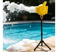 Macchina For Schiuma 4 In 1, Cannone In Schiuma Portatile In Modalità Battaglia Con Ugello Esteso E Rete In Schiuma E Treppiede Telescopico For Feste In Piscina In Giardino, Campi Estivi Di Compleanno