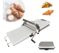 Macchina for sfogliare croissant, pasta for pizza e pasta da tavolo, funzionamento manuale, laminatrice for pasta commerciale, sfogliatrice pieghevole for pizza, pane e pasticceria