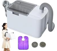 Macchina for shampoo e massaggio da 5 litri, dispositivo di nebulizzazione d'acqua autonomo, con 2 testine massaggianti, lavatrice portatile for capelli for anziani disabili