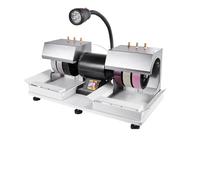 Macchina For Smerigliatura E Lucidatura Di Pietre Lapidarie Efficiente Da 6" 2HP 1800rpm Con Lampada E Pompa 'acqua For Pietre Preziose E Pietra Di Giada