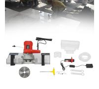 Macchina for smussare piastrelle a 45 gradi, taglierina a umido for piastrelle in porcellana e ceramica, utensile for smussare senza polvere con 2 lame for sega