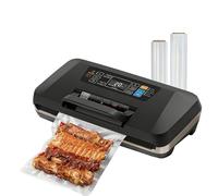 Macchina for sottovuoto da 95 kPa, sigillatrice for alimenti completamente automatica commerciale, sigillatrici sottovuoto for alimenti con taglierina, 10 sacchetti pretagliati