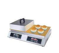 Macchina For Soufflé Commerciale A Doppia Testa, For Muffin Dorayaki, Pancake, In Rame Puro, For La Produzione Di Snack Distribuzione Uniforme Del Calore