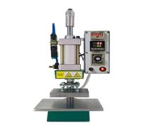 Macchina for stampa a caldo pneumatica da tavolo, attrezzatura for goffratura abbronzante in pelle for biglietti da visita for pressa for legno in carta for carte in PVC ,Controllo preciso(W-B01)
