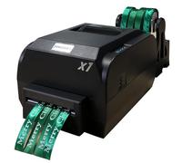 Macchina for stampa a nastro Macchina for stampa a nastro satinato a 4 file for confezioni regalo, macchina for stampa a caldo for etichette Larghezza 12-20 mm, risoluzione di stampa: 200 DPI, support