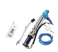 Macchina for stuccare cemento poliuretanico portatile da 1500 W Spruzzatura impermeabile ad alta pressione multifunzionale(Blauw)