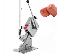 Macchina for tagliare e sigillare salsicce a forma U macchina for tagliare sigillare manualmente diametro dell'involucro 50-120mm macchina for legare sacchetti di plastica