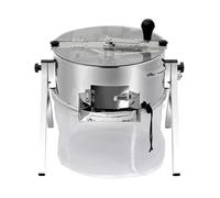 Macchina for tagliare foglie e germogli, macchina for tagliare idroponica a umido e a secco da 16 pollici, mietitrice for tagliare foglie da 25 W con lama affilata(Manual)
