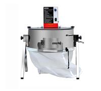 Macchina for tagliare foglie e germogli, macchina for tagliare idroponica a umido e a secco da 16 pollici, mietitrice for tagliare foglie da 25 W con lama affilata(Manual and Electric)
