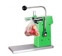 Macchina for Tagliare Manualmente, Macchina for Sigillare Sacchetti di Plastica, Cucitrice for Imballaggi Alimentari con 2000 Punti Metallici A U, Tenuta dei Chiodi Regolabile, for Supermercati