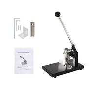 Macchina for taglierina arrotondata for angoli R6mm R10mm Punzone for taglierina angolare for carta resistente con dispositivo di tenuta della carta Metallo in acciaio A3(Black with R6 R10)