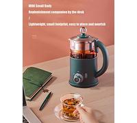 Macchina for tè elettrica in vetro addensante da 600 ml.Teiera multifunzione Bollitore con controllo della temperatura completamente automatico filtro