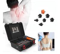 Macchina for terapia a onde d'urto magnetiche pulsate, con 7 testine, frequenza regolabile da 1 a 16 Hz ed energia da 5 a 200 MJ, 2 modalità di funzionamento, non invasiva, for alleviare il dolore