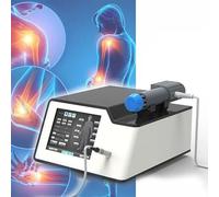 Macchina for terapia ad onde d'urto pneumatiche, con 11 testine, energia regolabile da 0,5 a 6 bar e frequenza da 1 a 21 Hz, profondità nella pelle 8 cm, non invasiva, for alleviare il dolore
