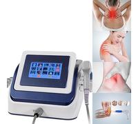 Macchina for terapia ad onde d'urto pneumatiche, con 5 testine, intensità regolabile da 0,5 a 8,0 bar e frequenza da 1 a 22 Hz, 500-3000 impulsi/colpo, non invasiva, for il sollievo dal dolore