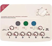 Macchina for terapia fisica for agopuntura, kit di cura for stimolatore muscolare elettrico con patch di uscita a 6 canali, apparecchio for massaggi for fisioterapia sanitaria domestica a bassa freque