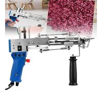 Macchina for tessere tappeti, pistola elettrica for trapuntatura di, for in pelo tagliato ad anello 2 in 1, adatta for lavorati a maglia, cuscini, strumenti fai da te for la casa(220v)