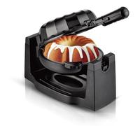 Macchina for Torte Ruotata, Macchina for Torta Lava Rotante Elettrica da 1800 W, Girevole for Riscaldamento e Uniformità, Piedini Antiscivolo e Piastra Antiaderente, Facile da Pulire, for Cucina