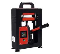 Macchina for trasferimento di calore doppia da 5 t, pressa di calore doppia for colofonia, macchina for estrazione con pressa idraulica manuale for colofonia ,Controllo preciso