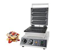 Macchina for waffle elettrica commerciale 4 pezzi macchina for waffle tipo frumento 1600 W macchina for fare le cialde Uso domestico