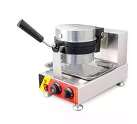 Macchina for waffle elettrica for hamburger, macchina for waffle commerciale antiaderente da 1600 W con controllo della temperatura e del tempo, for panetteria, casa e cucina
