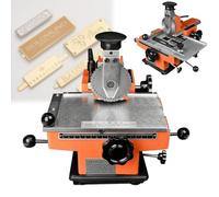 Macchina fors stampaggio metalli semiautomatica - Pressa stampaggio di targhette metalliche di livello industriale, adatta for la produzione di targhettes e targhette for cani.(Manual,3mm)