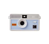 Kodak i60 - Fotocamera a pellicola riutilizzabile da 35 mm, stile retrò, senza messa a fuoco, flash integrato, premere e flash pop-up (celeste)