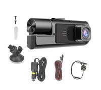 Macchina fotografica 'auto,Telecamera a doppia vista per veicolo | di registrazione video 1080P con intelligente con automatico a 3 per