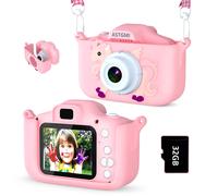Macchina Fotografica Bambini 12MP Mini Ricaricabile Fotocamera Digitale Bambina