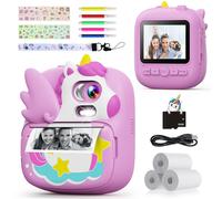 Macchina Fotografica Bambini Istantanea 2,4 Pollici Digitale Fotocamera Bambini