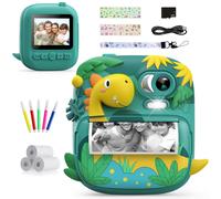 Macchina Fotografica Bambini Istantanea 2,4 Pollici Fotocamera Bambini con 32GB