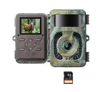 Macchina Fotografica Da Gioco 4K 48MP Trail Camera E Visione Notturna Senza Bagliore 0.1s Tempo Di Attivazione 120 ° Wide Len IP66 Macchina Fotografica Da Caccia For Viaggi All'aperto Facile Chiaro
