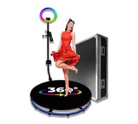Macchina fotografica della cabina della foto 360 per gli eventi, macchina fotografica rotante automatica di rallentatore per le feste, il selfie e le riunioni sociali